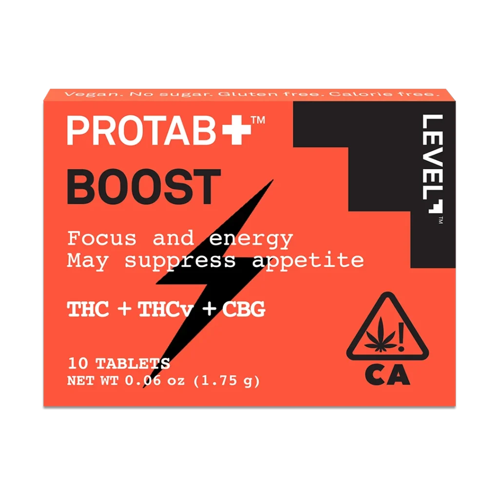 PROTAB+ BOOST [10pk] (200mg D9 THC/70mg THCv/30mg CBG/20mg THCa)