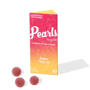 THC Raspberry Lemonade Pearls - Sativa (100mg)