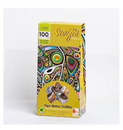 Tiger Butter Truffles (Hybrid) 100mg 10-pack