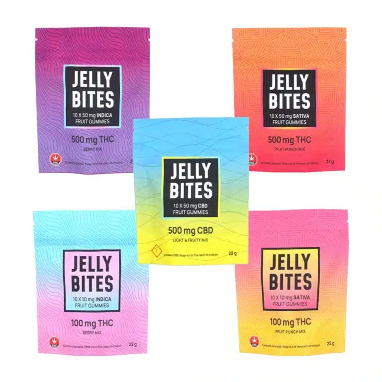 Twisted Extracts – Jelly Bites Cannabis Gummies (THC/CBD)